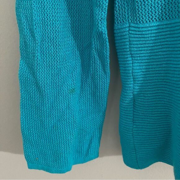 Bar 3 Women’s Round Neck Long Sleeve Vertical Ribbed Top XL - Picture 5 of 6